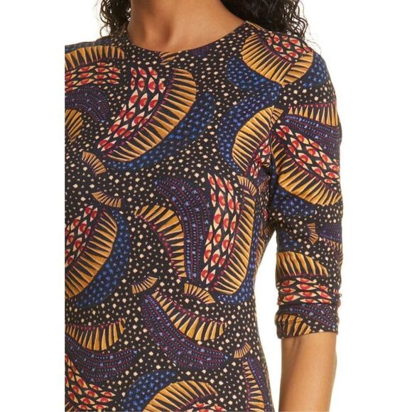 FARM Rio Multicolor Patterned Midi Dress - Picture 2 of 9